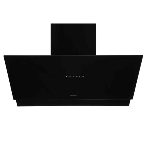 COIFA CRISSAIR DE PAREDE ELETRÔNICO CRISTAL PRETO 90X41CM 127V CRE729