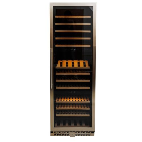 ADEGA ELANTO WINE CELLAR PROFESSIONALE INOX 60CM 160GAR TRIPLE ZONE 220V LNTWC665TZPROX2