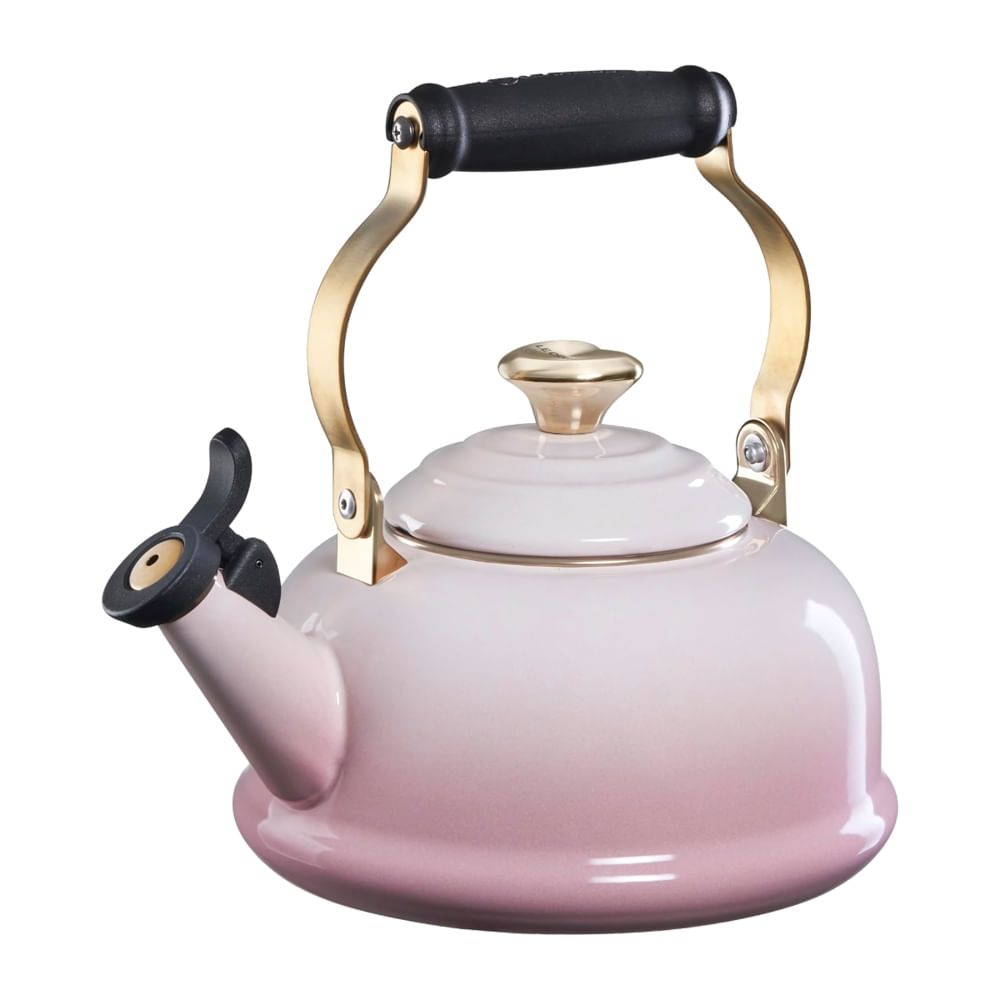 CHALEIRA LE CREUSET TRADICIONAL COM APITO PEGADOR EM CORAÇÃO 1,6