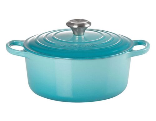 PANELA REDONDA LE CREUSET 20CM SIGNATURE FERRO ESMALTADO