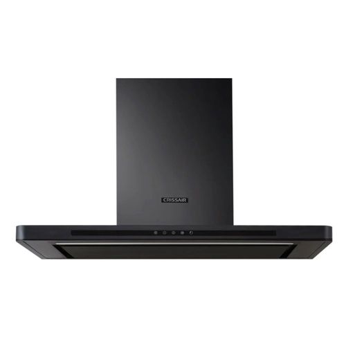 COIFA CRISSAIR DE PAREDE TOUCH EM AÇO INOX PRETO 90X48CM 220V CRR 089G3BLACK