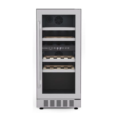 ADEGA ELETTROMEC 26 GARRAFAS DUAL ZONE BUILT-IN CONNECT 220V CV-2BI-26-XV-2ATA