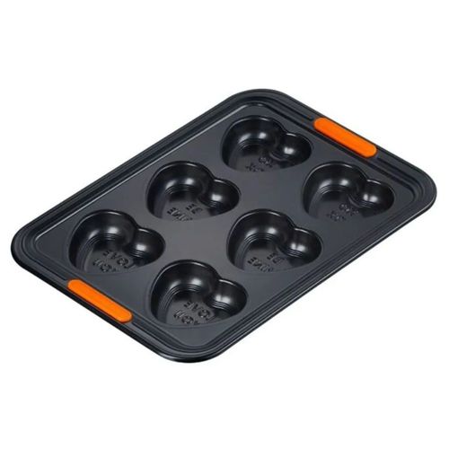 FORMA LE CREUSET FUNDA CUPCAKE FORMATO CORAÇÃO COM MENSAGEM ÚNICO 46019000010000