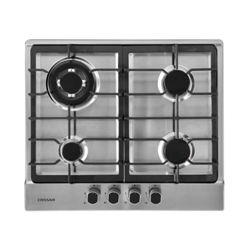 COOKTOP CRISSAIR A GÁS 4 QUEIMADORES EM AÇO INOX 59x51CM BIVOLT CCB05G5