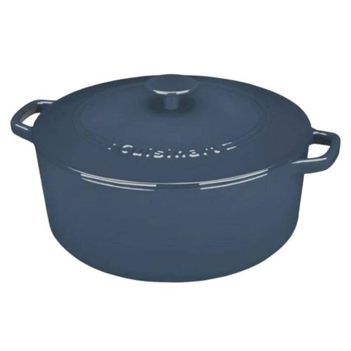 CAÇAROLA CUISINART CHEF'S CLASSIC EM FERRO FUNDIDO ESMALTADO AZUL CI670-30BG