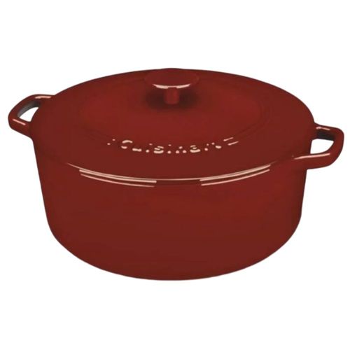 CAÇAROLA CUISINART CHEF'S CLASSIC EM FERRO FUNDIDO ESMALTADO VERMELHO CI670-30CR