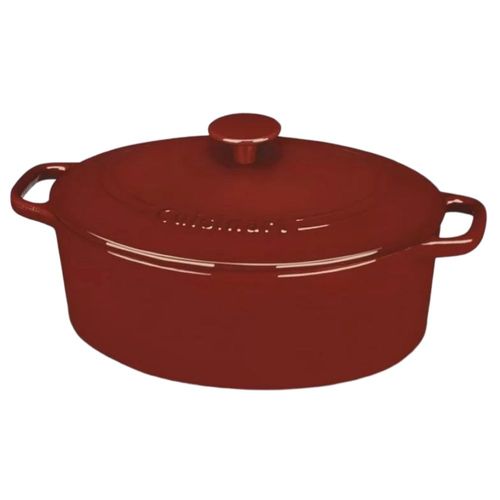 CAÇAROLA CUISINART CHEF'S CLASSIC EM FERRO FUNDIDO VERMELHO 5,5L CI755-30CR