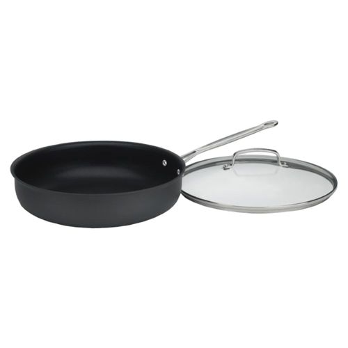 FRIGIDEIRA CUISINART CHEF'S CLASSIC PROFUNDA ANODIZADA COM TAMPA 30CM 622-30DF