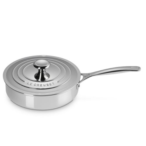 KIT LE CREUSET 5 PANELAS 3-PLY EM AÇO INOXIDÁVEL
