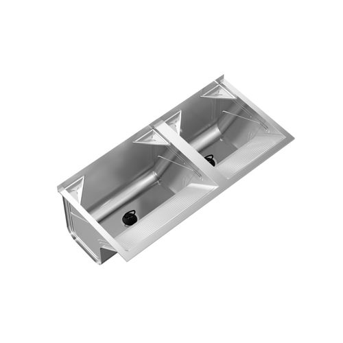 TANQUE GHELPLUS DUPLO COM SUPORTE EM AÇO INOXIDÁVEL 104CM 114 LITROS 10.04.04090
