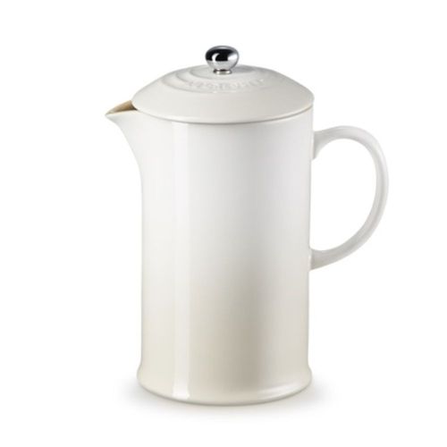 KIT LE CREUSET PRENSA FRANCESA E 2 CANECAS 350ML EM CERÂMICA