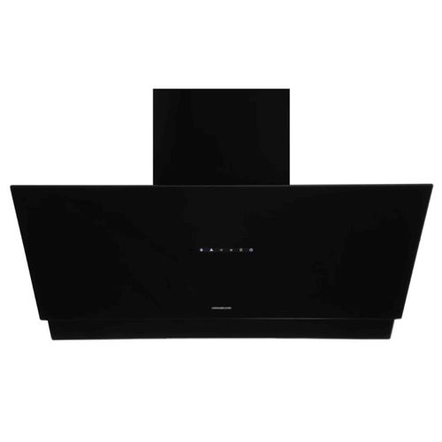 COIFA CRISSAIR DE PAREDE ELETRÔNICO CRISTAL PRETO 90X41CM 220V CRE729