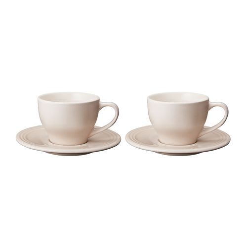 CONJUNTO LE CREUSET 2 XÍCARAS 200ML ESPRESSO C/ PIRES EM CERÂMICA
