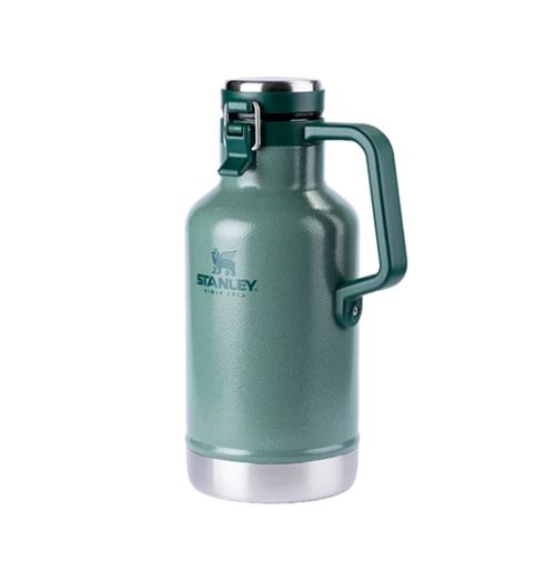 KIT STANLEY GROWLER TÉRMICO CLASSIC COM TAMPA 1,89L E 2 COPOS TÉRMICO PILSNER GLASS HAPPY HOUR 444ML