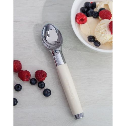 COLHER KITCHENAID CONCHA PARA SORVETE AÇAI ZINCO LUXO CREME KAG117OHACE
