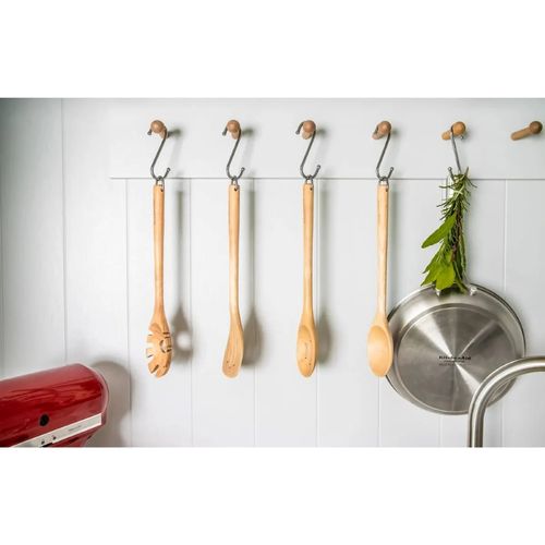 CONJUNTO KITCHENAID 3 ESPATULAS EM MADEIRA DE BETULA 34CM KQR752BXE
