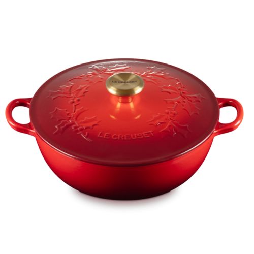 PANELA LE CREUSET MARMITA HOLLY EM FERRO FUNDIDO 26CM