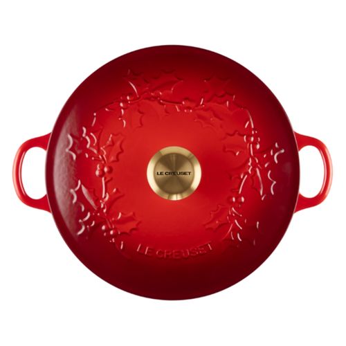 PANELA LE CREUSET MARMITA HOLLY EM FERRO FUNDIDO 26CM