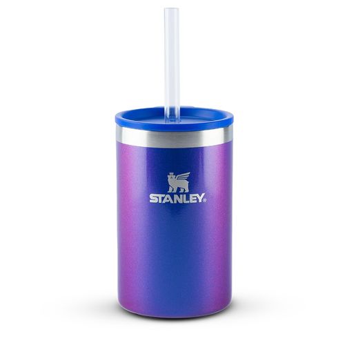CAN COOLER STANLEY COM CANUDO EM AÇO INOXIDÁVEL 296ML