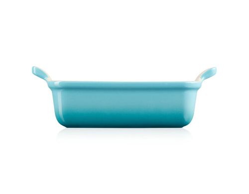TRAVESSA LE CREUSET HERITAGE RETANGULAR EM CERÂMICA 26CM