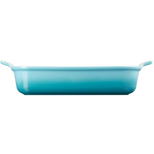 TRAVESSA LE CREUSET HERITAGE RETANGULAR EM CERÂMICA 32CM