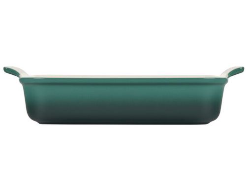 TRAVESSA LE CREUSET HERITAGE RETANGULAR EM CERÂMICA 32CM