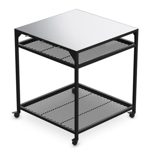 MESA OONI DE PIZZA MODULAR EM AÇO CARBONO E INOXIDÁVEL 2 PRATELEIRAS AJUSTAVEIS UU-P2F100