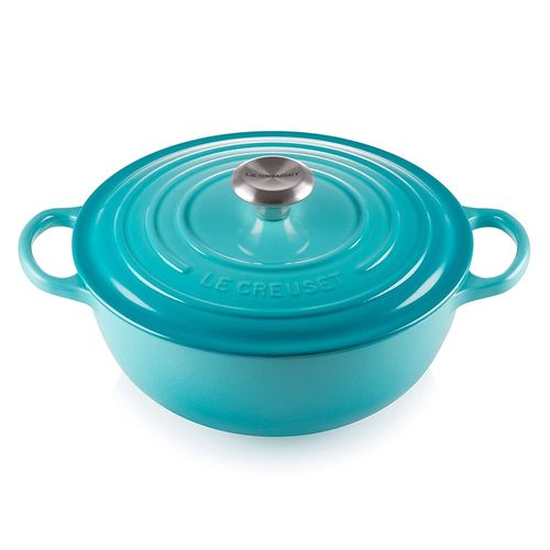 PANELA MARMITA LE CREUSET 26CM SIGNATURE FERRO ESMALTADO