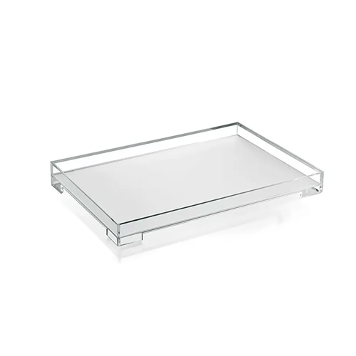 BANDEJA DE SERVIR GUZZINI L ESSENCE 46 X 32 X 5CM TRANSPARENTE 19780000