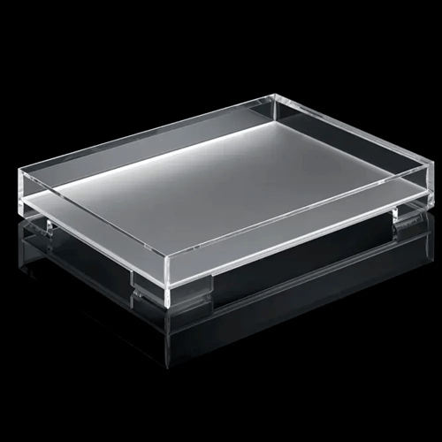 BANDEJA DE SERVIR GUZZINI L ESSENCE 46 X 32 X 5CM TRANSPARENTE 19780000