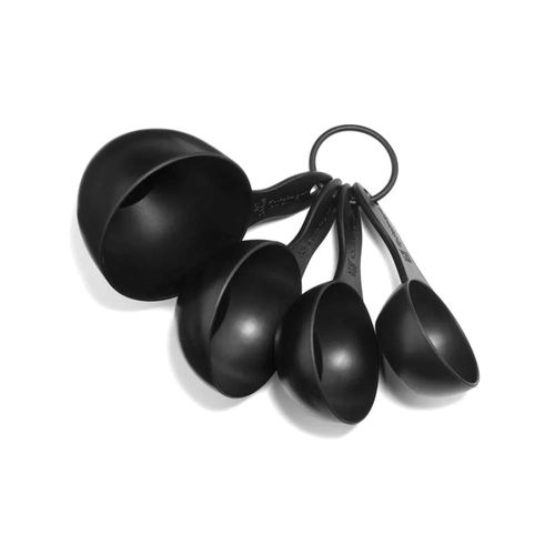 CONJUNTO CUISINART 4 COLHERES MEDIDORAS DE PLÁSTICO PRETO CTG-00-RMC
