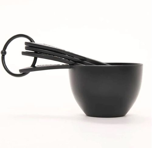 CONJUNTO CUISINART 4 COLHERES MEDIDORAS DE PLÁSTICO PRETO CTG-00-RMC