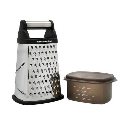 RALADOR 4 FACES COM POTE MEDIDOR KITCHENAID KQG300OSOBE