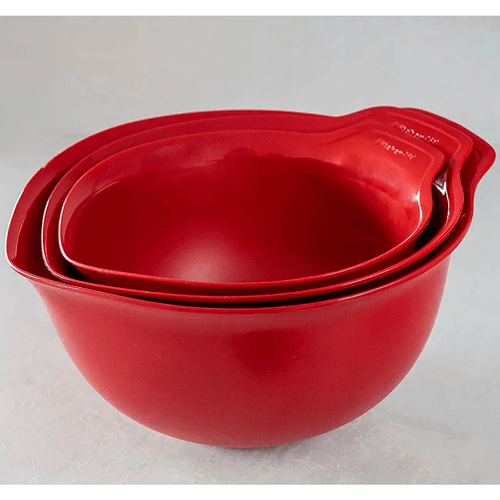 CONJUNTOS 3 TIJELAS KITCHENAID BOWLS VERMELHO KQG175OSERE
