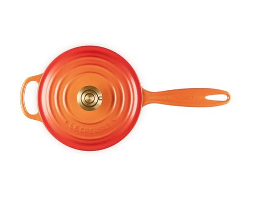 PANELA LE CREUSET MOLHEIRA SIGNATURE 18CM FLAMME DORÉE 21181181834479