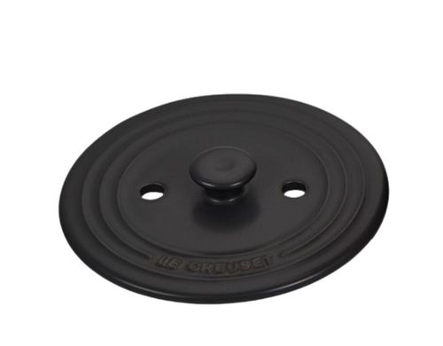 TAMPA INTERNA LE CREUSET PARA PANELAS DE ARROZ DE 18CM MATTE BLACK  16,5CM 91063818000000