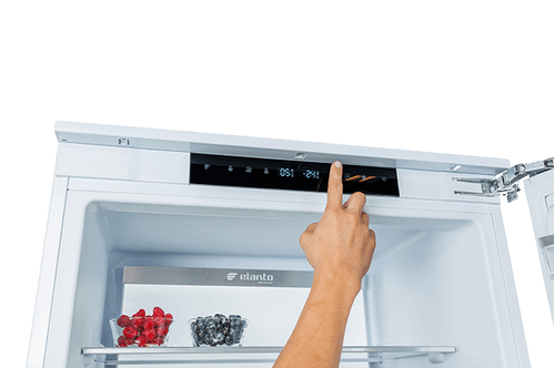 REFRIGERADOR ELANTO ARTIGIANO COMBINADO DE EMBUTIR E REVESTIR 70CM 360L 220V LNTR736BARTO2