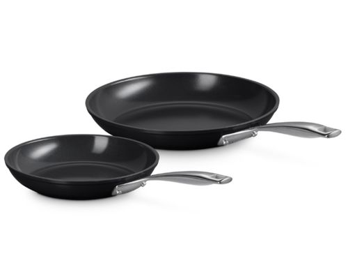 CONJUNTO LE CREUSET 2 FRIGIDEIRAS RASAS NON-STICK CERAMIC ESSENTIAL 24/28CM 51821000010098
