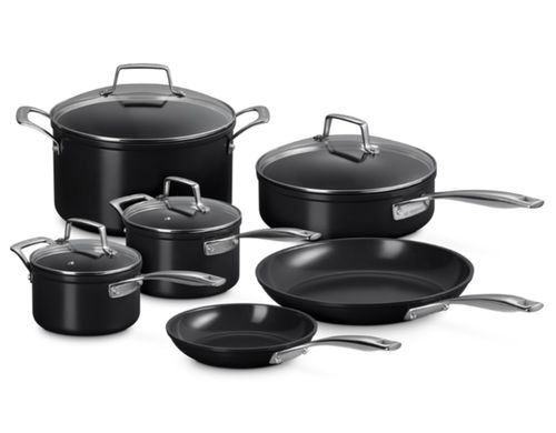 CONJUNTO LE CREUSET 2 FRIGIDEIRAS E 4 PANELAS NON-STICK CERAMIC ESSENTIAL 51823000010098