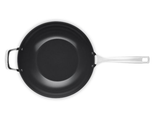 WOK LE CREUSET COM ALÇA NON-STICK CERAMIC ESSENTIAL 30CM 51318300010298