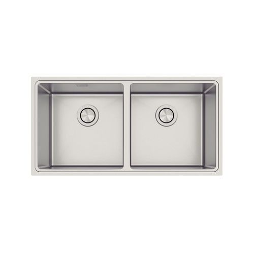 CUBA TRAMONTINA DESIGN COLLECTION QUADRUM 2C 40 EM AÇO INOX ACETINADO 94008/163