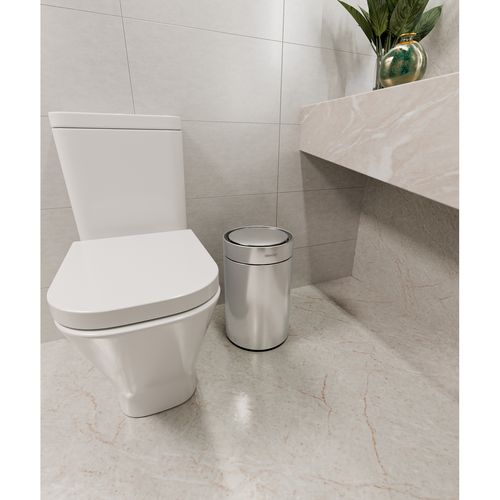 LIXEIRA TRAMONTINA AUTOMÁTICA COM SENSOR EM AÇO INOX COM ACABAMENTO ACETINADO 11L 94543/011