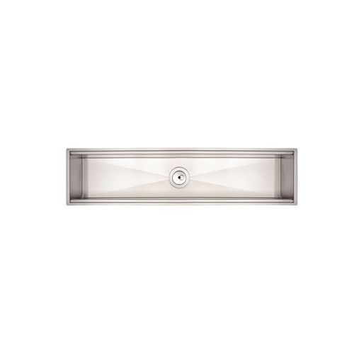 CANAL ORGANIZADOR TRAMONTINA PARA SOBREPOR EM AÇO INOX COM ACABAMENTO ACETINADO 75CM 94534/004