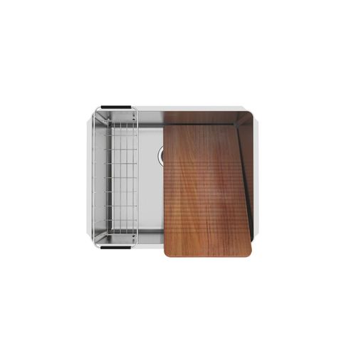 TANQUE DE EMBUTIR TRAMONTINA JUMBO EM AÇO INOX 60x50CM 92L 94094/142