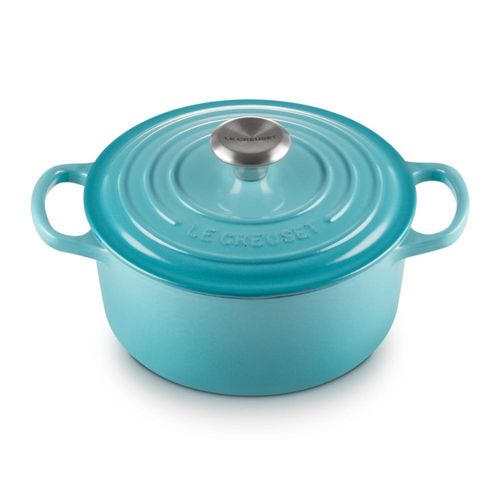 PANELA REDONDA LE CREUSET 18CM SIGNATURE FERRO ESMALTADO