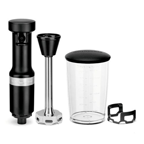 MIXER KITCHENAID DE MÃO COM VELOCIDADE VARIÁVEL BLACK MATTE 127V KEB53APANA