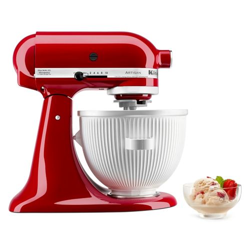 SORVETEIRA KITCHENAID PARA BATEDEIRA 28CM BRANCO KIP02BXONA