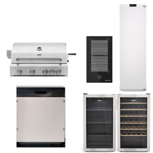 KIT ELETRODOMÉSTICOS PREMIUM 6 PEÇAS MULTI MARCAS RESIDÊNCIAL 220V