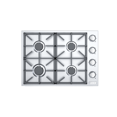 COOKTOP A GÁS SEMIPROFISSIONAL SOGNA SENSE 4 QUEIMADORES 75CM 220v SGC75