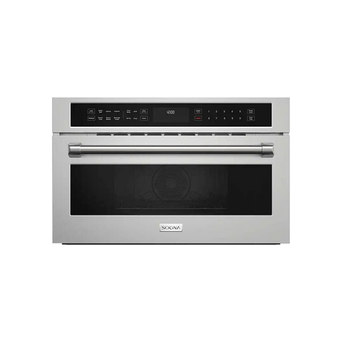 FORNO MICRO-ONDAS COMBINADO SOGNA SENSE DE EMBUTIR 45 LITROS 75CM 127v SMO75